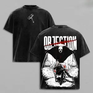 Hiromi Higuruma Washed Tee – Jujutsu Kaisen Anime Deadly Sentencing Judgeman Domain Expansion Graphic T-Shirt, Unisex Oversize Heavyweight Cotton Manga Streetwear JJK Tee wind breaker world tshirts book merch