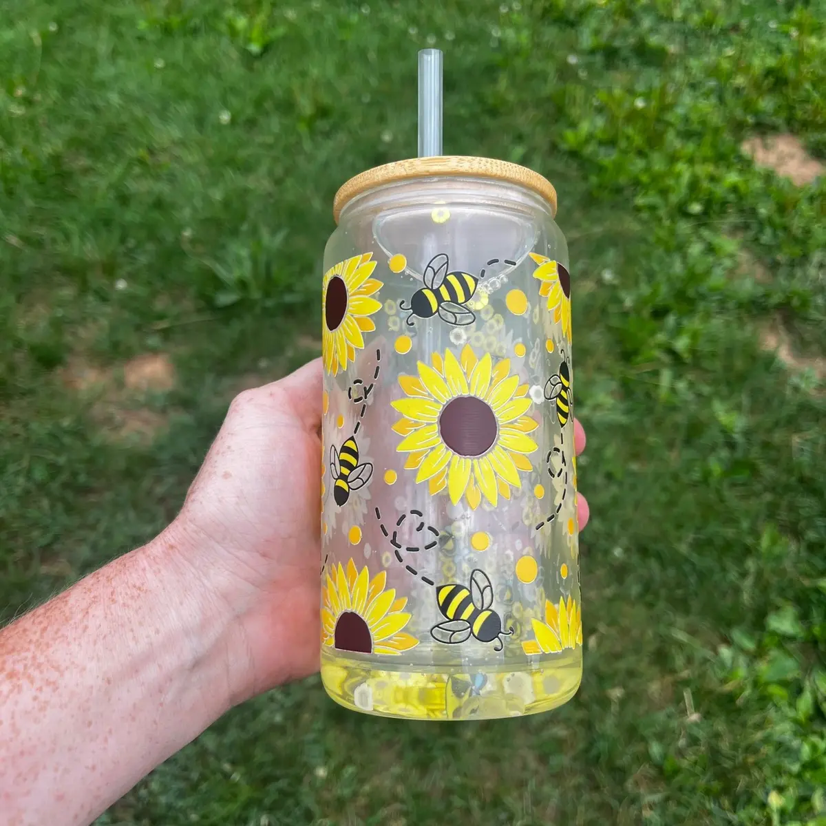 Shaker library glass