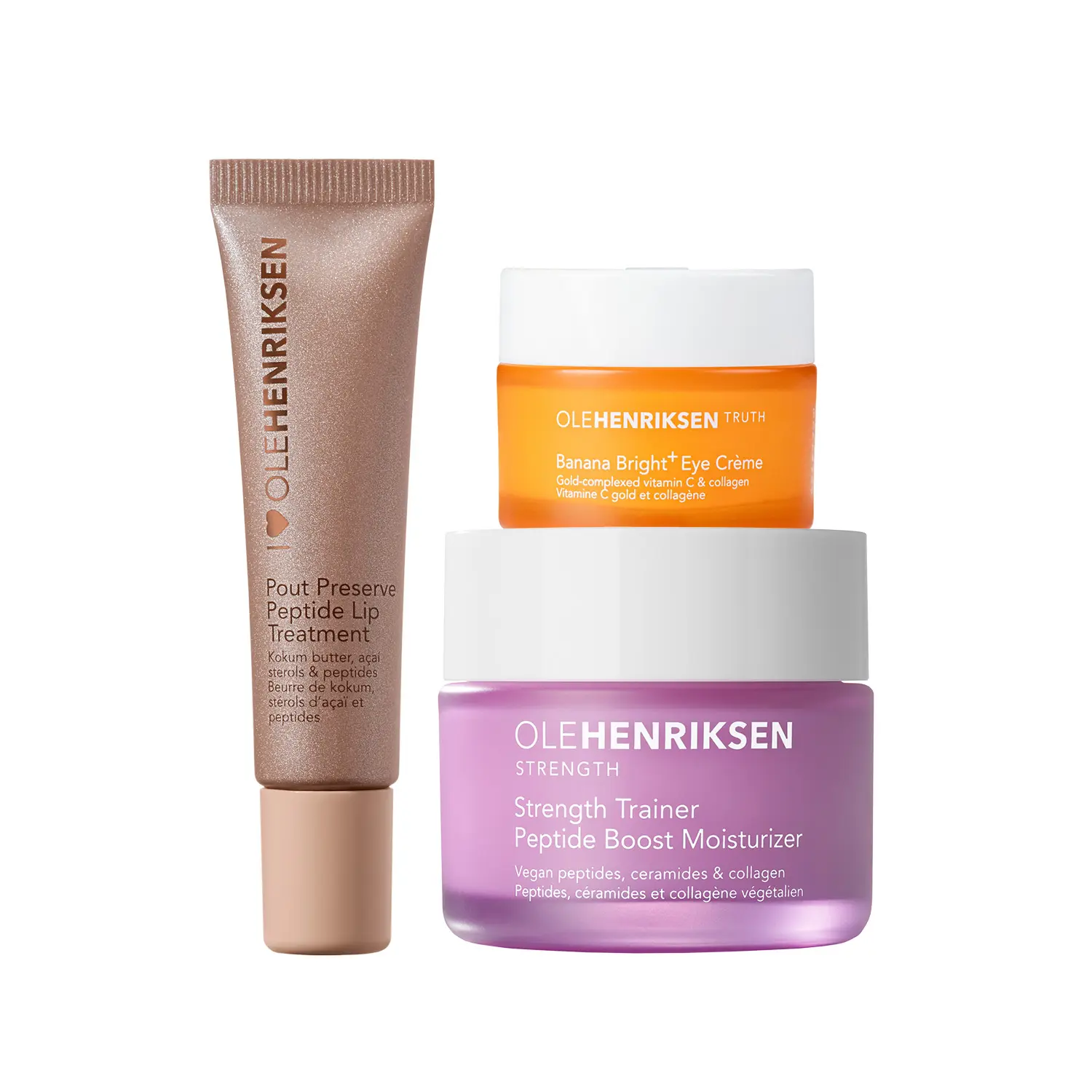 Crème Brûlée Glimmer + Eye Creme + Strength 