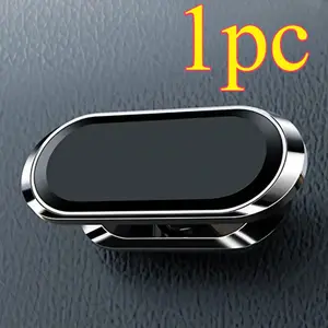 Metal Strong Magnetic Car Mobile Phone Holder Magnet Cell Phone Stand in Car GPS Support for IPhone 360° Rotatable Mount Car Phone Holders