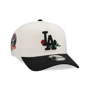 New Era Los Angeles Dodgers Rose 60th Anniversary Chrome Two Tone Edition 9Forty A Frame Snapback Hat
