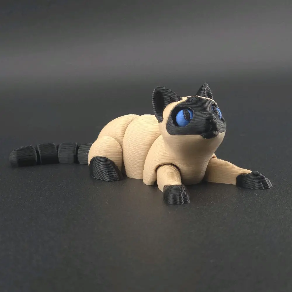 3D Printed Siamese Cat