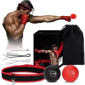 Upgraded Boxing Reflex Ball, Boxing  Ball with Headband  for Reaction, Punching Speed, Fight Skill, Fitness, Newst Boxing Equipment