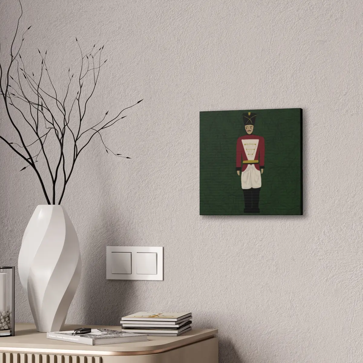 Nutcracker Canvas Stretched, 0.75"