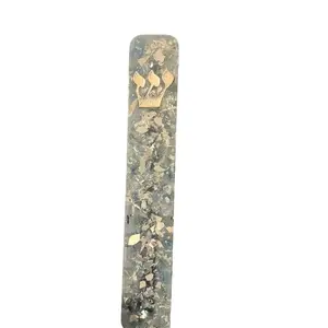 Small Epoxy Mezuzah Case for Indoor and Outdoor Use - Decorative Religious Ornament for Jewish Home