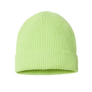 Atlantis Headwear Sustainable Fine Rib Cuffed Beanie