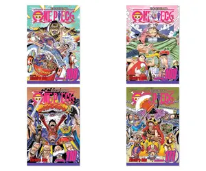 One Piece Latest Adventures Vol. 108-111 4-Book Manga Bundle Set - Paperback