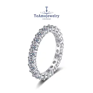 【Buy 1 get 1 Bracelet】【R-285】S925 Moissanite Ring