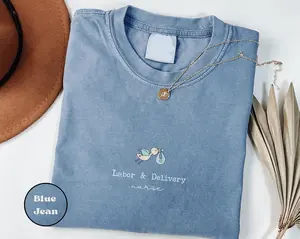 L&D Nurse T-shirt — Baby Nurse Tee, Labor & Delivery Nurse Shirt, OB Maternity Ward Gift for Her