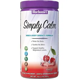 Bluebonnet Simply Calm Powder Cherry 16oz (1 lb)