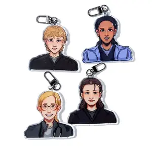 4 Styles Different The Pitt Pittling Inspired Keychains, The Pitt Character Bag Charms Gifts