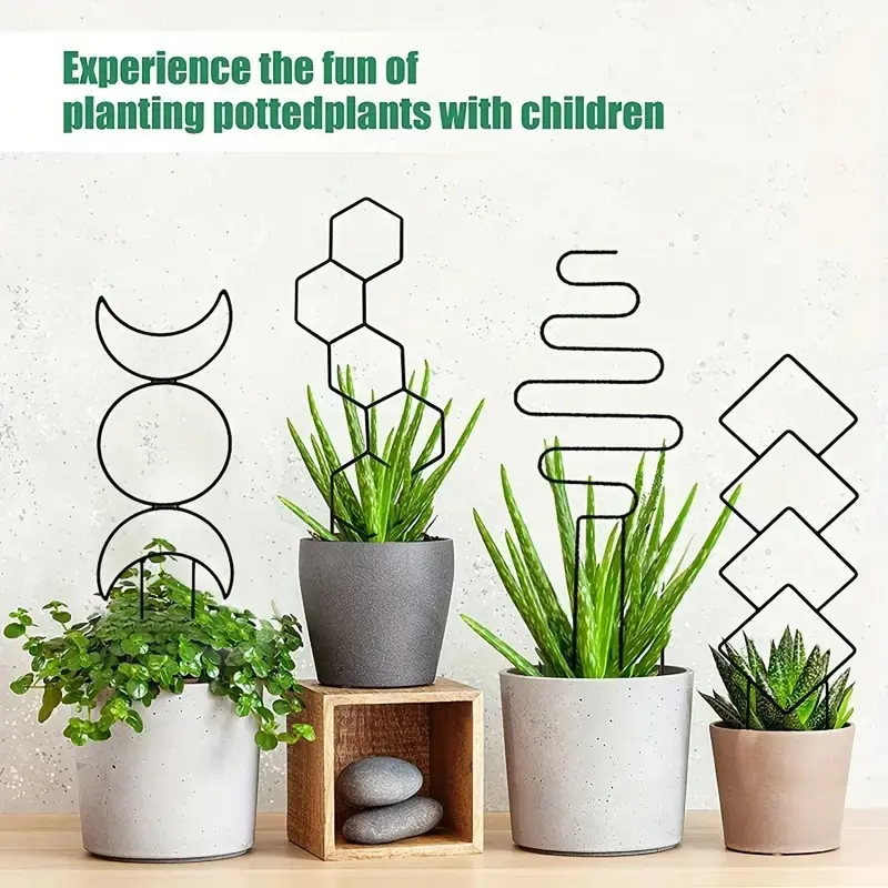 boho hanging plant Minimalist Macrame Plant Hanger 39 Inch (Set of 2) – Ecofynd main image 0