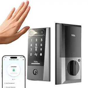 TCL D2 Pro palm vein keyless smart door lock top rated electronic digital door lock with keypad for home