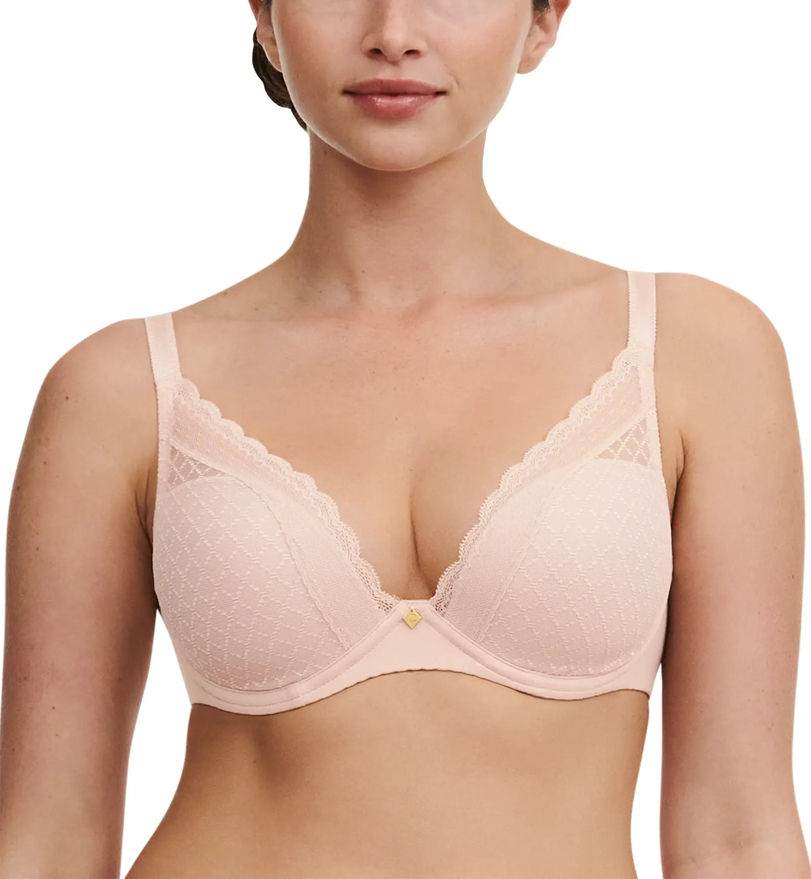 Chantelle Chic Plunge T-Shirt Bra (C16MNA) - Rose