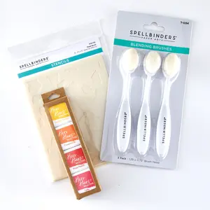 Petal Burst Stencil Bundle