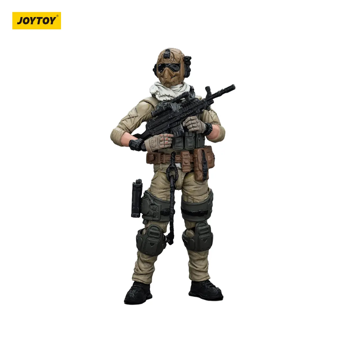 JOYTOY 1/18 Scale Unisex Action Figure - U.S. Army Delta Assault Squad Machine Gunner, ABS-PVC Material, Highly Detailed Fully Articulated Collectible Toy for Action Figure Enthusiasts