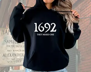 Salem Witch Trials Inspired Hoodie Celebrating Historic Witch Trials in Salem Massachusetts
