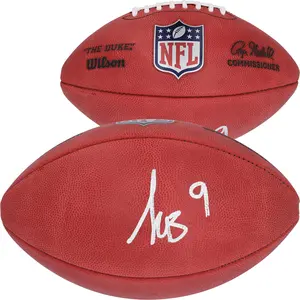 Kayshon Boutte New England Patriots Autographed Duke Full Color Football - Fanatics Authentic Certified