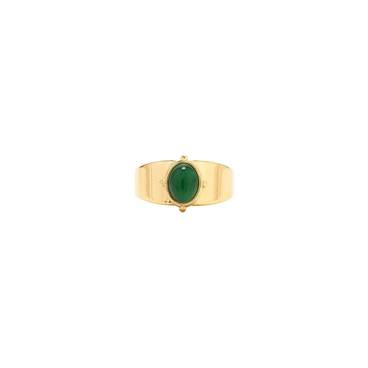 petit moments Domo Ring in Green