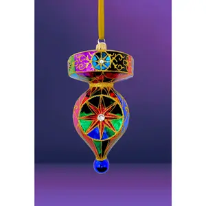 King's Road Saint James Glass Ornament