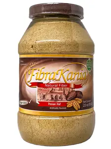Natural Plant Fiber Edible Dietary Supplement Powder Mix - Healthcare Botanical Digestive Aid, Fibra Kania Pecan Flavor, 23 oz