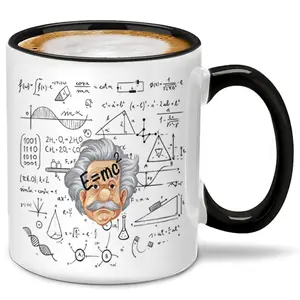 Funny Ceramic Coffee Mug 11oz, Physical Science Theme Engineer Mug, Sarcastic Math Novelty Drinkware, Cafe Supplies, Gift Idea, Ceramic Mugs