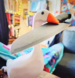 Untitled Goose 3D Printed Magnetic Statue