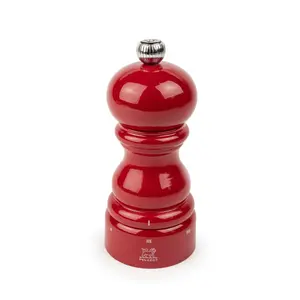 Peugeot Paris U Select 5" Red Lacquer Pepper Mill