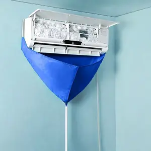 Air Conditioner Cleaning Bag, Universal Split Ac Service Cover, Waterproof, Easy to Use, Home Ac Maintenance Protective Bag, 1 Piece
