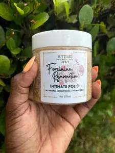 ButteredBody | Esthetician-Crafted Intimate Skincare Tools Polish – Kojic Acid Skincare Tools S.c.r.u.b for Bikini Area & Ingrown SkinCare Tools