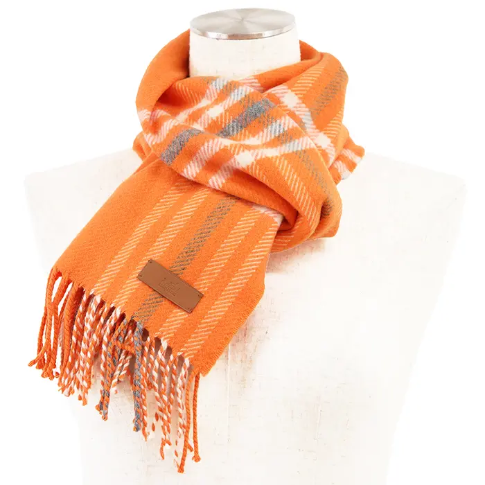 Pre-owned HERMÈS Cashmere Small Leather Goods Hermes Scarf