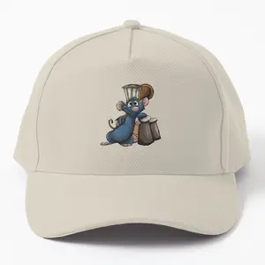 Remy- Ratatouille Classic T-Shirt Twill Cap Hat - Cute and Iconic Design Inspired by Ratatouille, High-Quality Twill Fabric, Adjustable Strap for Comfort, Perfect for Fans