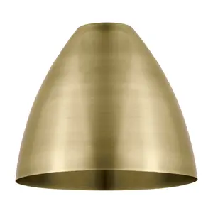 Ballston Metal Shade Steel Antique Brass