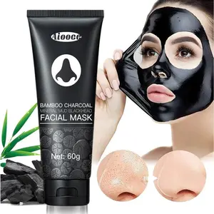 Blackhead Removal Peeling Mask Bamboo Charcoal Deep Pore Cleansing for Face & Nose Gentle Exfoliation Flawless Clear Comfort Facial Daily Skin Repair