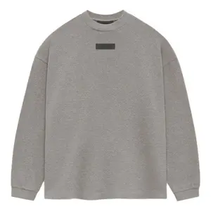 Fear of God Essentials Long-Sleeve T-shirt 'Heather Grey' 125SU244201F