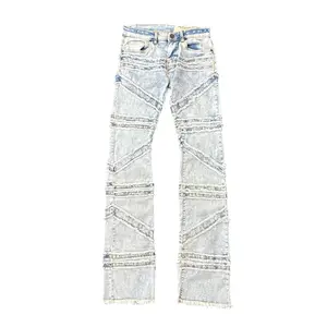 FWRD 'Crossover' Stacked Denim (Ice Blue) FW-330216