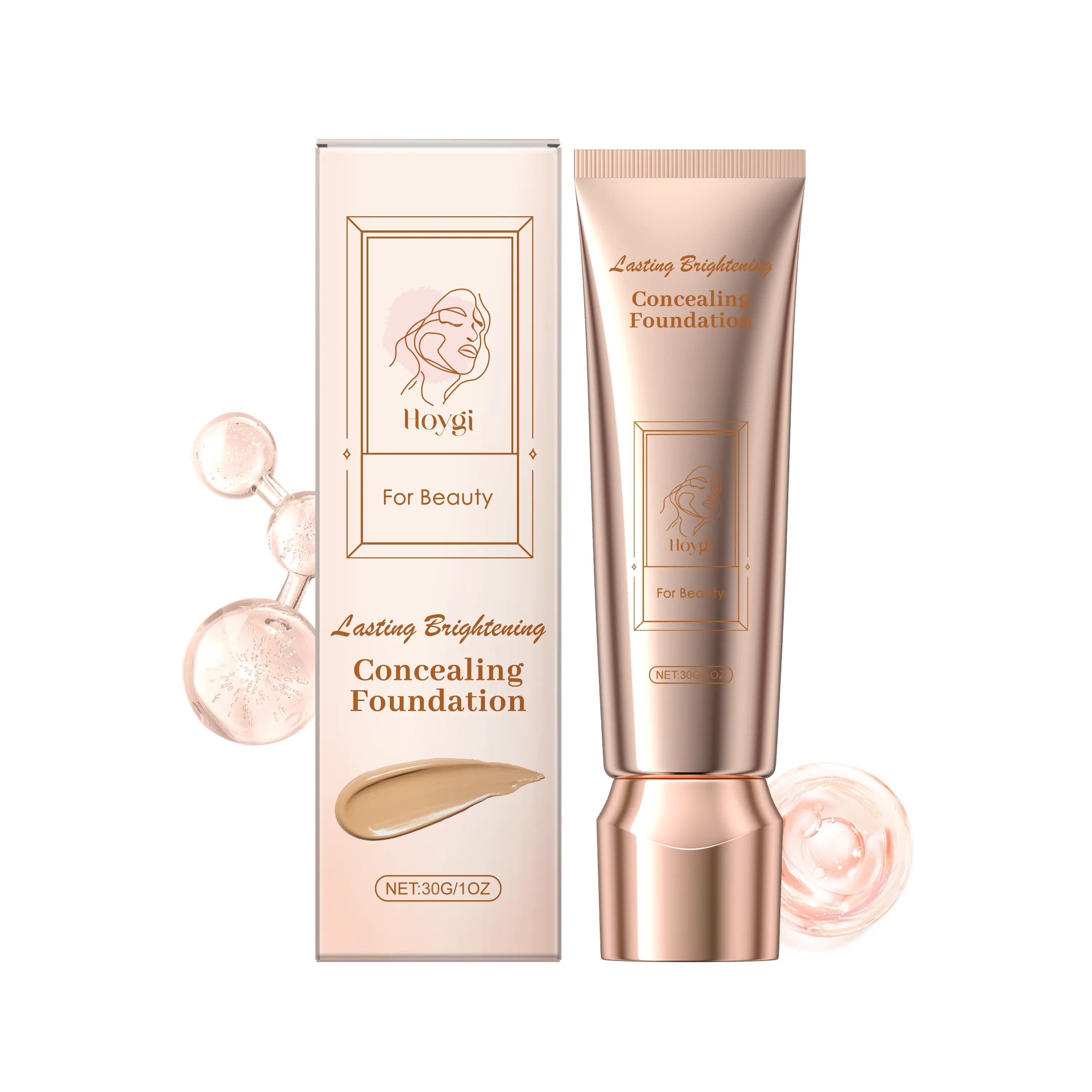 Concealer foundation wheat color natural color ivory white modify skin