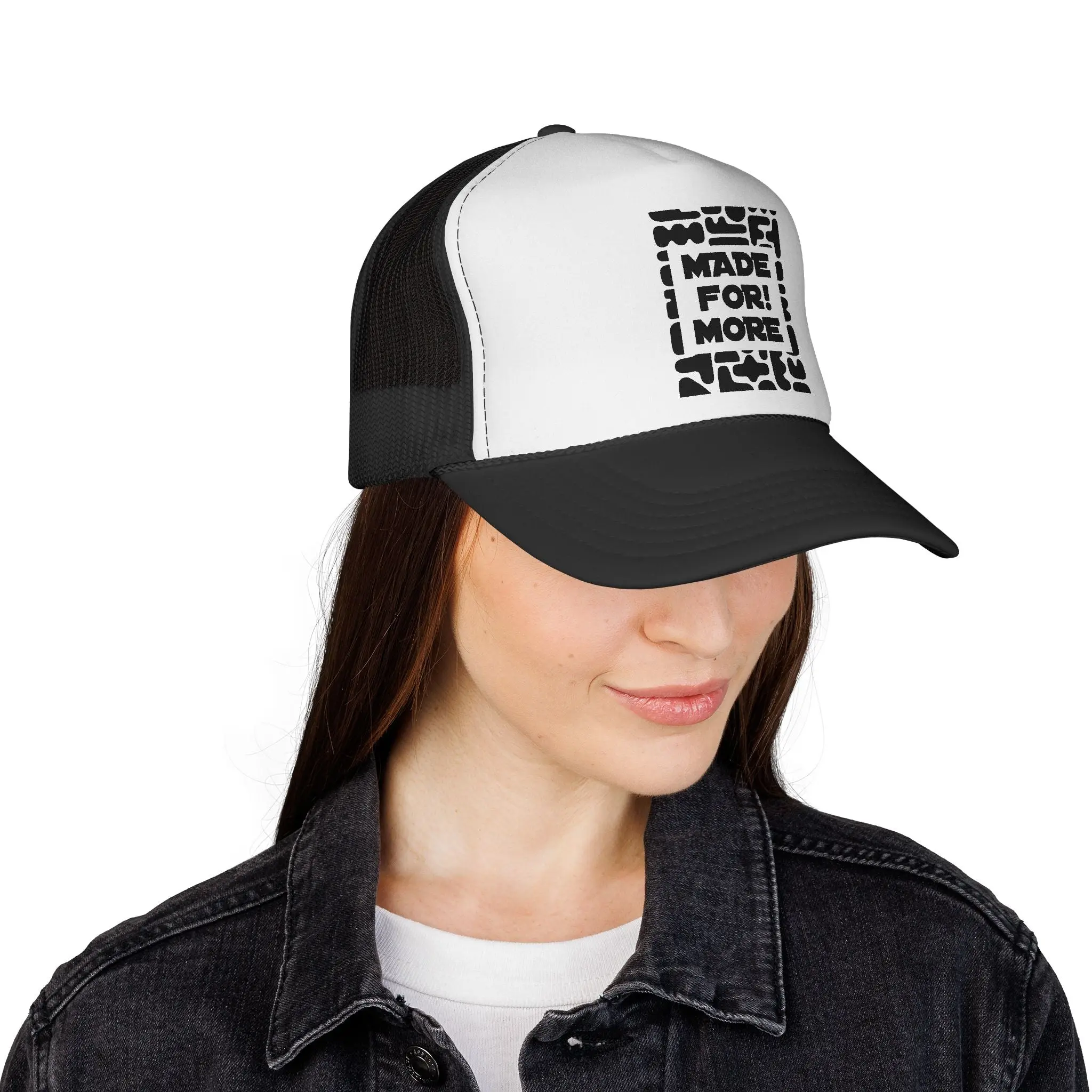 Made For More Retro Block Logo Mesh — Radiant Haven Hat