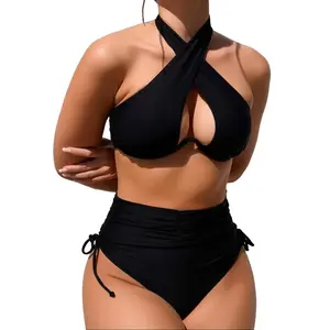 Womens Tummy Control One Piece Swimsuit Swim Suits 2026 Push Up Modest Bathing Suit Hollowed-out, sexy swimsuit