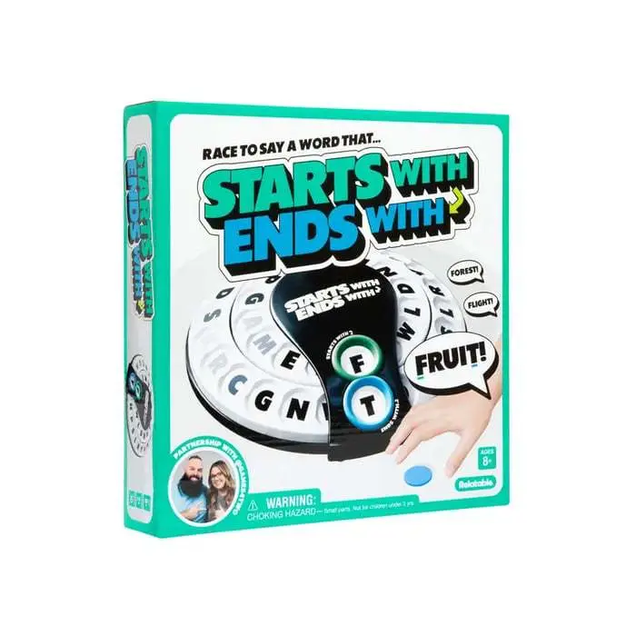 Spin & Shout Word Game | Fast-Paced Family Party Board Game for Kids & Adults