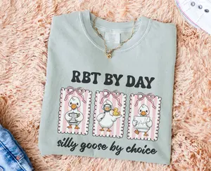 RBT shirts, comfort colors aba shirts, rbt gifts, silly goose aba therapy tee, RBT tshirt, registered technician t shirt, coquette rbt tee Cotton Top