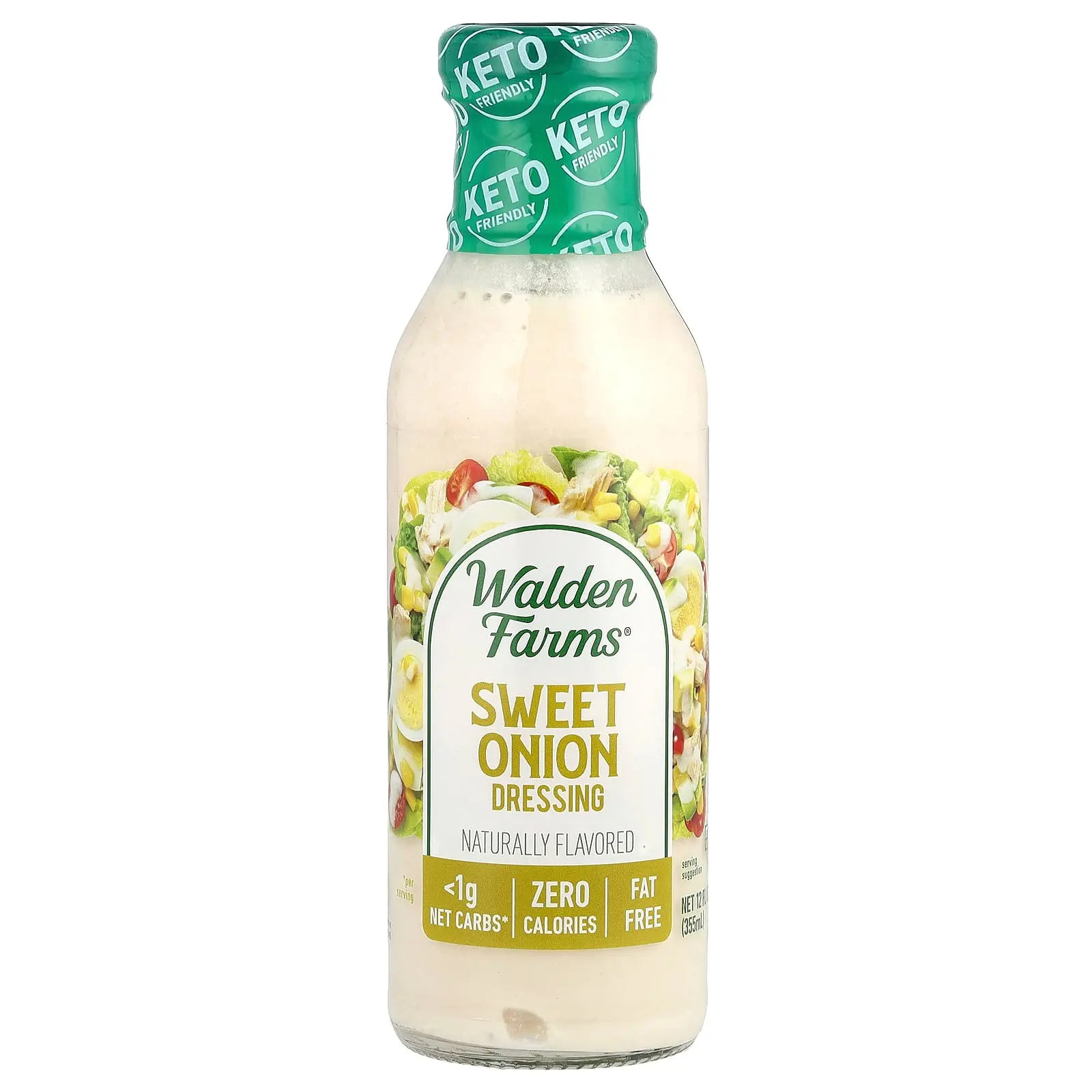 Walden Farms Sweet Onion Dressing, 12 fl oz (355 ml)