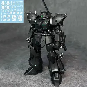 HG /144 MS-08TX Efreet Night Fighting Type Black Warrior Color Mech Assembly Model Kit Action Figures Decorative Boy Toy Gift
