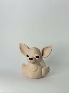 Chihuahua Duck Jeep Ducking Collection Durable Design Ideal for Collectors Enthusiasts Neon Roses Unique Home Decor Pop Figurine Solid Color Decorative Statue