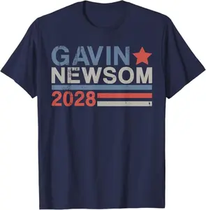 Gavin Newsom 2028 TShirt - Sweatshirt - Hoodie, Vintage Election Campaign Tee, Anti Trump Shirt, Come & Get Me Tee, Pro Gavin Shirt, Patriotic Voting Outfit