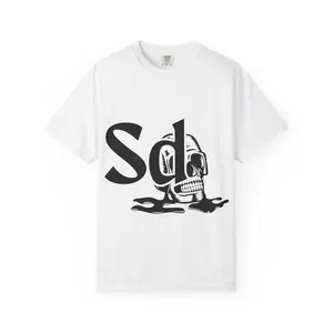 Solana Deads Skull T-Shirt — "Sd" Front Graphic & QR Code Back | Rise With Us Crypto Tee