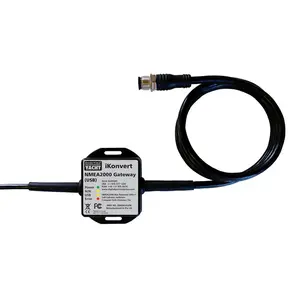 NMEA 2000-0183 Gateway Converter, Compact iKonvert Bi-Directional Adapter with USB Interface, Galvanic Isolation & Integral Cable