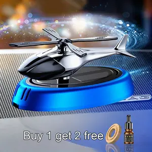 Car Air Freshener - Solar-Powered Car Decor, In-Car Air Freshener, Car Fragrance Decoration, Suitable for RVs, SUVs, Small Cars, Trucks, Valentine's Day Gift, Creative Car Accessories