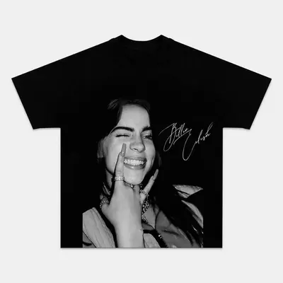 トップス 2025 White Dateback Tee Billie Eilish トップス 2025 White Dateback Tee Billie Eilish Billie Photo Tour