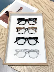 Unisex Fashionable Trendy Glasses, Square Eyeglass Frame, Multipack Fashionable Eyeglasses for Work, Daily Clothing Decor, Perfect for Student Daily Use, Trendy Casual Eyeglasses